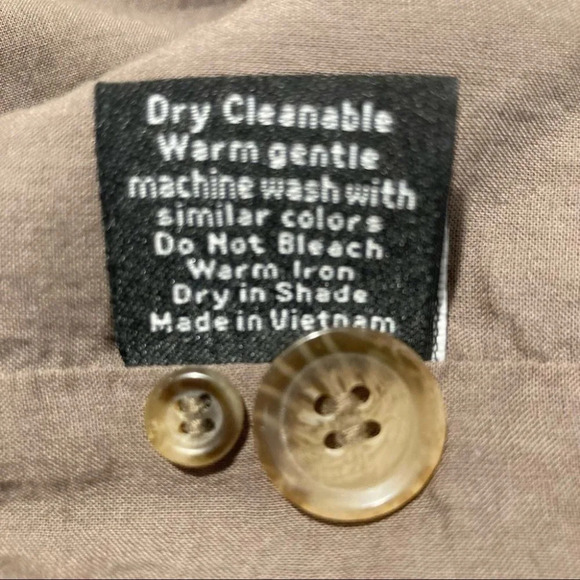 TATUM & OLIVIA Sz 14 Linen Lined  Straight Leg Pants with Pockets - Picture 5 of 8